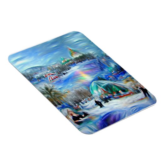 Winterkarneval Magnet (Rechte Seite)