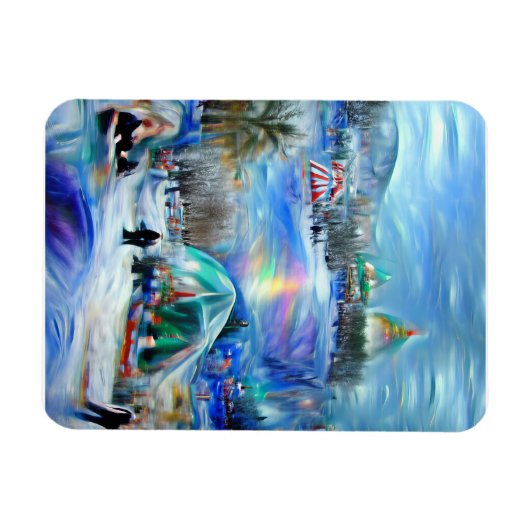 Winterkarneval Magnet (Horizontal)