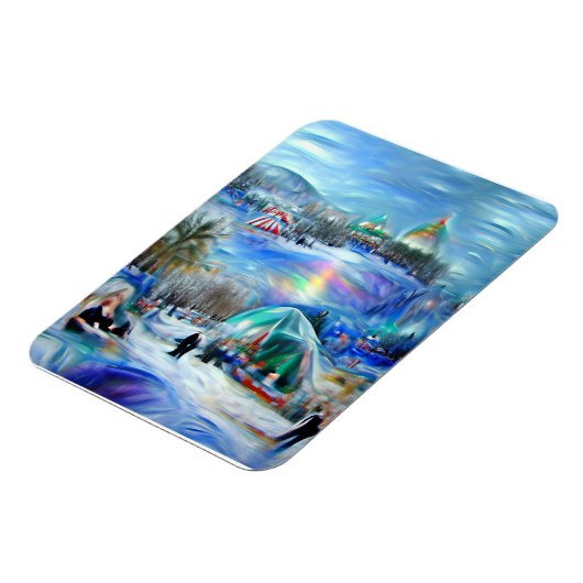 Winterkarneval Magnet (Linke Seite)