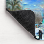 Winterkarneval Mousepad (Ecke)