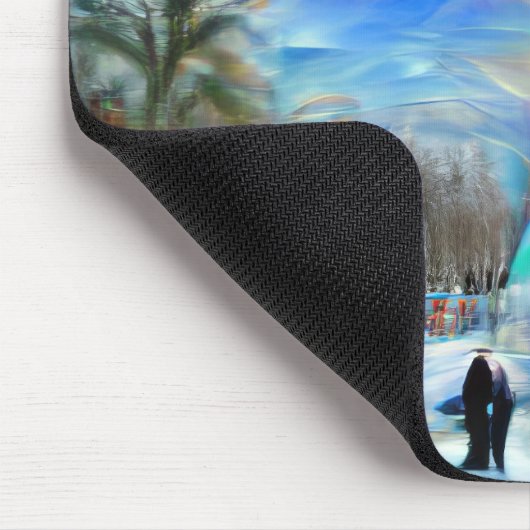 Winterkarneval Mousepad (Ecke)