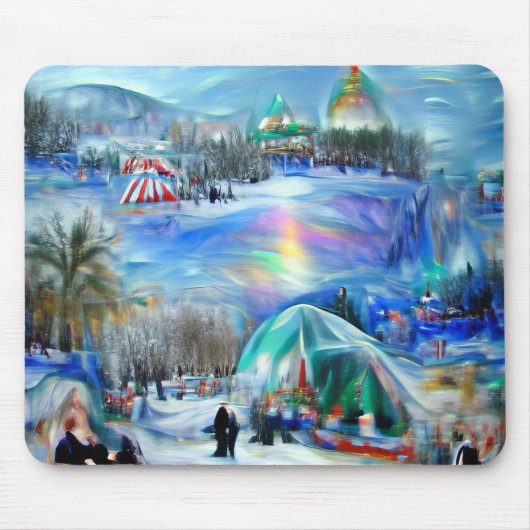 Winterkarneval Mousepad (Vorne)