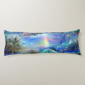 Winterkarneval Seitenschläferkissen (Rückseite)