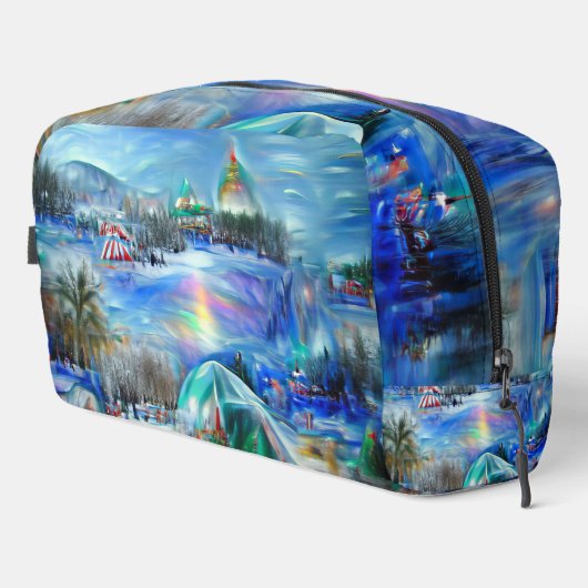 Winterkarneval Waschbeutel (Rechte Ecke)