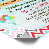 Winterkarnevalfestival Flyer Poster (Ecke)