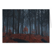 Winterkarte für Blätter (Vorderseite (Horizontal))