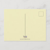 Winterkauz nach Karte (Rückseite)