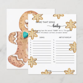 Winterkekse - Name dieses Songs Baby Shower Game