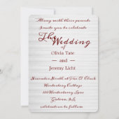 WinterKerzen und Schnee Einladung (Rückseite)