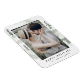 Winterkiefer | Holiday Foto Magnet (Rechte Seite)