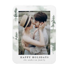 Winterkiefer | Holiday Foto Magnet