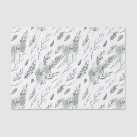 Winterkiefer | Holiday Tissue Seidenpapier (Vorderseite)