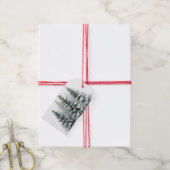 Winterkiefern Geschenkanhänger (Mit Garn)