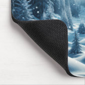 Winterkiefern im Bergtal Mousepad (Ecke)