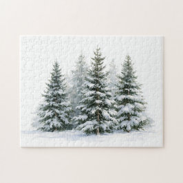 Winterkiefern Puzzle