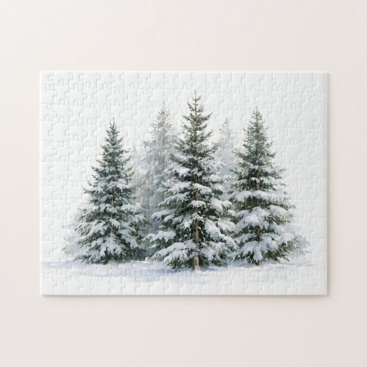 Winterkiefern Puzzle (Horizontal)