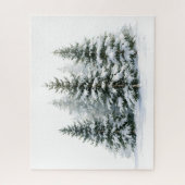 Winterkiefern Puzzle (Vertikal)