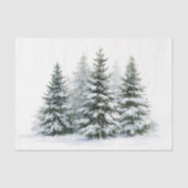 Winterkiefern Seidenpapier (Vorderseite)