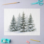 Winterkiefern Seidenpapier (Basteln)