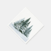 Winterkiefern Serviette (Ecke)