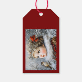 Winterkind Geschenkanhänger