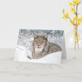 "Winterkind" Gruß Karte (Gelbe Blume)