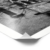 Winterkirche Fotodruck (Ecke)