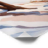 Winterkirche Poster (Ecke)