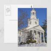 Winterkirche Postkarte (Vorne/Hinten)