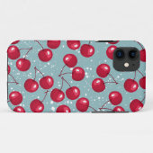 Winterkirsche. Case-Mate iPhone Hülle (Rückseite (Horizontal))