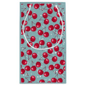 Winterkirsche. Kleine Geschenktüte (Rückseite)