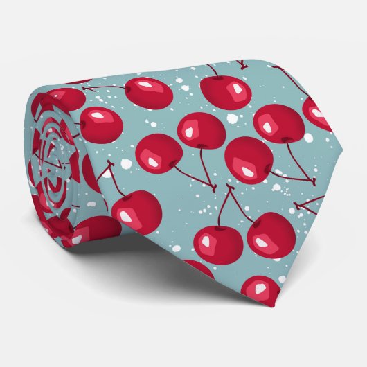 Winterkirsche. Krawatte (Gerollt)