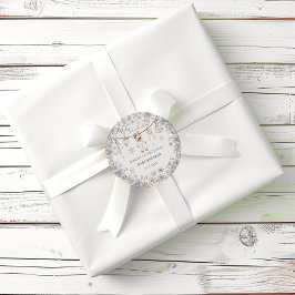 Winterkleidung Baby Cold Outdoor Babydusche Runder Aufkleber