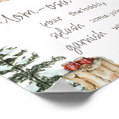 Winterkleidung Es ist kalt draußen Mama Osa Bar Poster (Ecke)