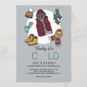 Winterkleidungseinladung Einladung