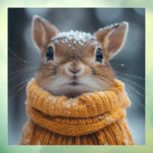 Winterklemme Fensteraufkleber (Blatt 3)