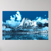 Winterklippen Poster (Vorne)