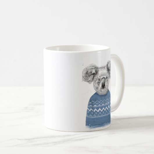 Winterkoala Kaffeetasse (VorderseiteRechts)