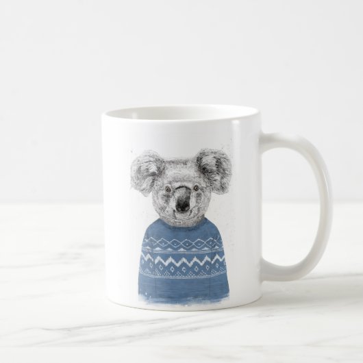 Winterkoala Kaffeetasse (Rechts)