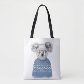 Winterkoala Tasche (Vorderseite)