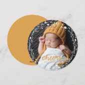 Winterkranke Feiertagskarte (Vorne/Hinten)