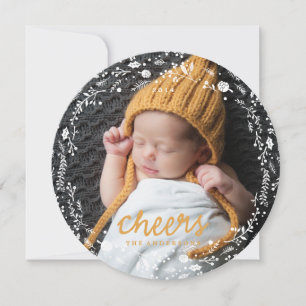 Winterkranke Feiertagskarte