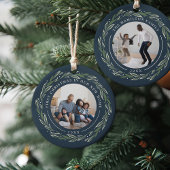 Winterkranz | Erste Weihnachten in unserer neuen Z Keramik Ornament