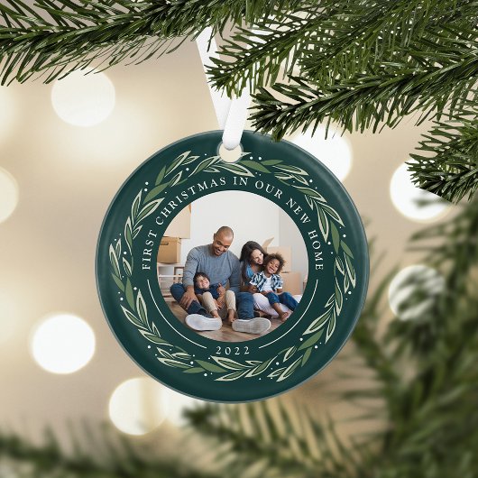 Winterkranz | Erste Weihnachten in unserer neuen Z Ornament