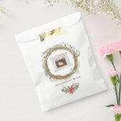 Winterkraut Gemütlicher Kamin Frohe Weihnachten Geschenktütchen (Versiegelt)