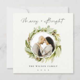 Winterkraut Merry & Bright Weihnachten Foto