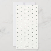 Winterkraut Merry & Bright Weihnachten Foto (Rückseite)