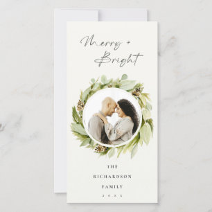 Winterkraut Merry & Bright Weihnachten Foto