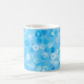 Winterkreise: Abstrakte Polka-Punkte. Kaffeetasse (Mittel)