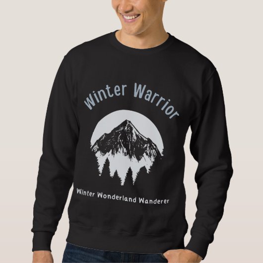 Winterkrieger Sweatshirt (Vorderseite)